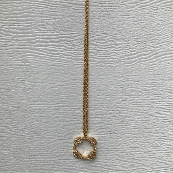 Coach Pave Knot necklace - Picture 3 of 3